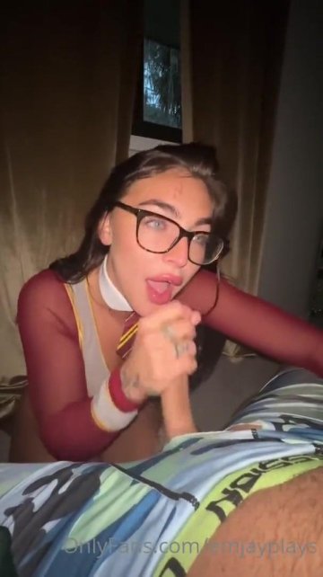 Emily Rinaudo Cumshot Facial POV OnlyFans Video Leaked - #13