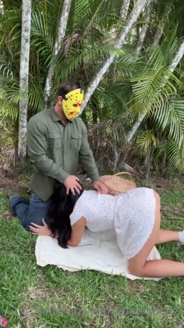 Emily Rinaudo Nude Outdoor Doggy Style OnlyFans Video Leaked - #3