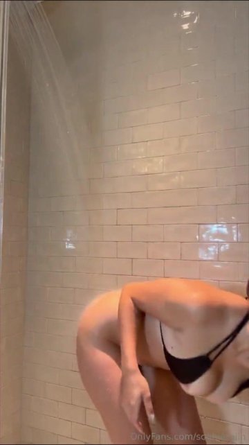 Sophie Rain Shower Bikini Striptease OnlyFans Video Leaked - #6