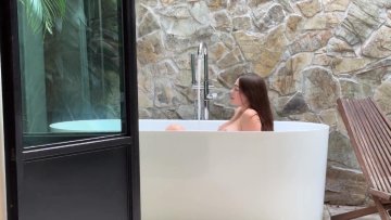 Olivia Mae Nude Bath Tub Masturbation OnlyFans Video Leaked - #10