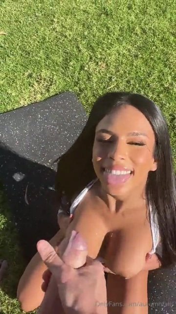 Autumn Falls Titty Fuck Cumshot facial OnlyFans Video Leaked - #9