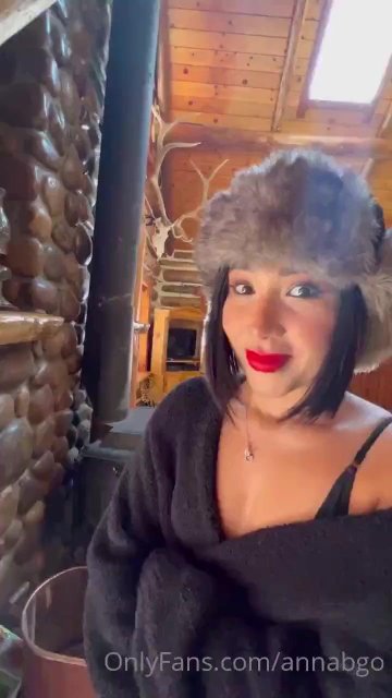 Annabgo Nude Winter Cabin Riding Sex OnlyFans Video Leaked - #7