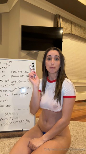 Christina Khalil Nude November Onlyfans Livestream Leaked Part 2 - #25