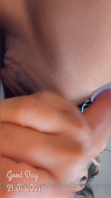 Bronze Goddess Nude Suspenders Tease OnlyFans Video Leaked - #5