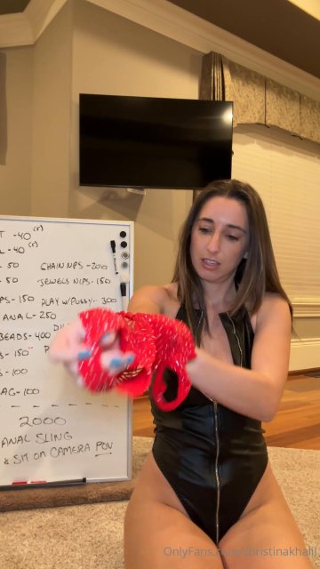 Christina Khalil Nude November Onlyfans Livestream Leaked Part 1 - #16