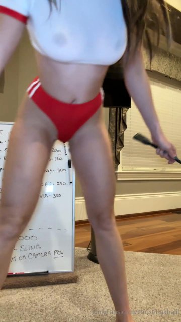 Christina Khalil Nude November Onlyfans Livestream Leaked Part 1 - #4