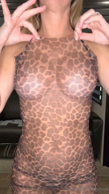 Vicky Stark Nude Animal Print Try-On Onlyfans Video Leaked - #7