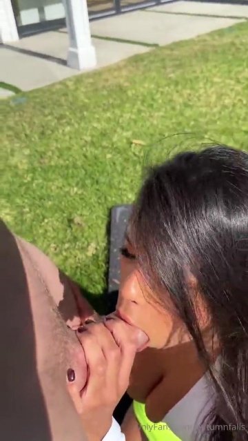 Autumn Falls Nude Outdoor Riding Sex OnlyFans Video Leaked - #10