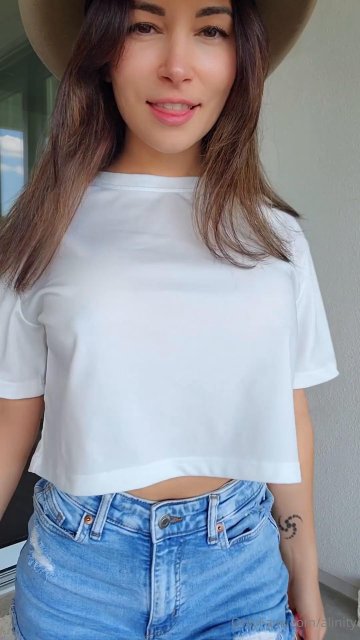 Alinity Nude Wet T-Shirt Cowgirl Onlyfans Video Leaked - #2