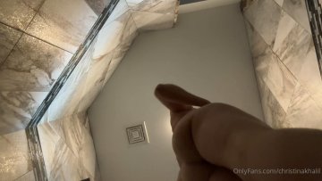 Christina Khalil G-String Shower PPV Onlyfans Video Leaked - #22