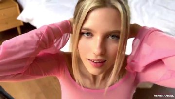 Anastangel Nude POV Blowjob Cumshot OnlyFans Video Leaked - #14