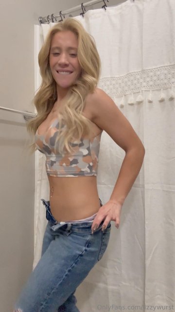 Lizzy Wurst Jeans Strip Tease Onlyfans Video Leaked - #3