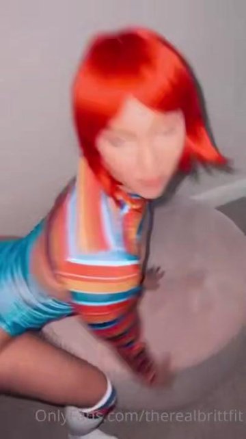 TheRealBrittFit Nude POV Cosplay Blowjob OnlyFans Video Leaked - #12