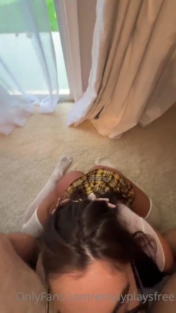 Emily Rinaudo School Girl Cumshot OnlyFans Video Leaked - #18