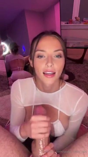 Skylar Blue Nude POV Titty Fuck OnlyFans Video Leaked - #7