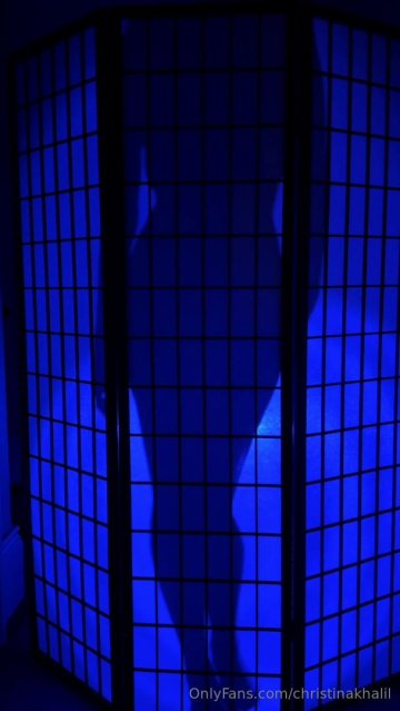 Christina Khalil Silhouette Striptease Onlyfans Video Leaked - #5