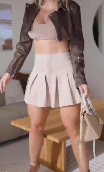 MissMiaFit Nude Skirt Strip OnlyFans Video Leaked - #10