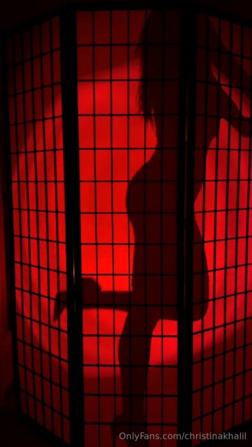 Christina Khalil Silhouette Blowjob Sex PPV Onlyfans Video Leaked - #5