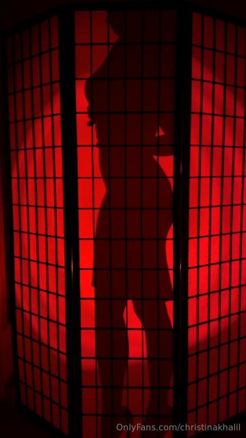Christina Khalil Silhouette Blowjob Sex PPV Onlyfans Video Leaked - #2