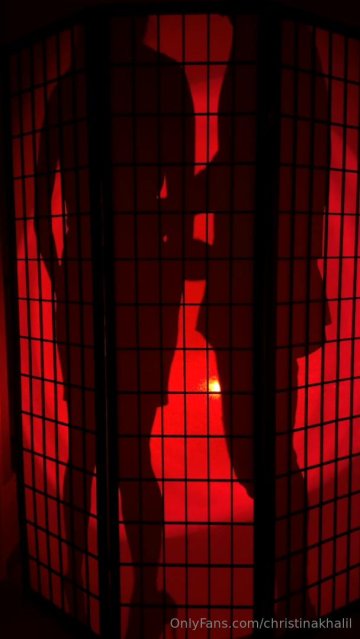 Christina Khalil Silhouette Blowjob Sex PPV Onlyfans Video Leaked - #10