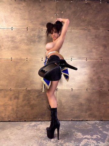 Stormi Maya Nude Chun Li Cosplay OnlyFans Set Leaked - #11