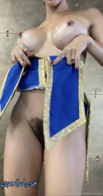 Stormi Maya Nude Chun Li Cosplay OnlyFans Set Leaked - #14