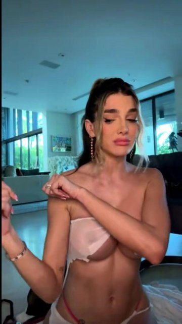 Lyna Perez Nude See-Through OnlyFans Livestream Leaked - #18