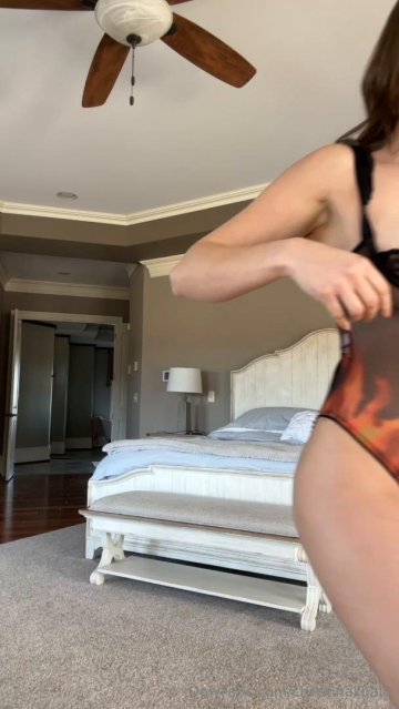 Christina Khalil Sexy Firefighter Costume Onlyfans Video Leaked - #6