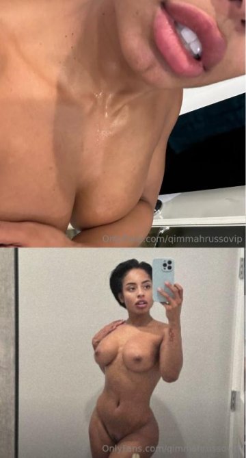 Qimmah Russo Nude Bathroom Selfies OnlyFans Set Leaked