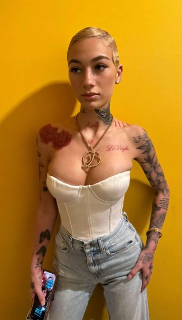 Bhad Bhabie Sexy Tight Corset Cleavage Onlyfans Set Leaked