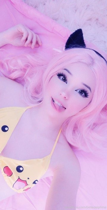 Belle Delphine Pikachu Onlyfans Egg Video - #17
