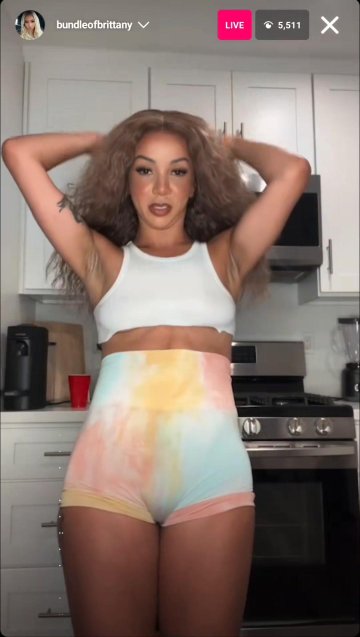 Brittany Renner Talks Tits And Pussy Livestream Leaked - #21